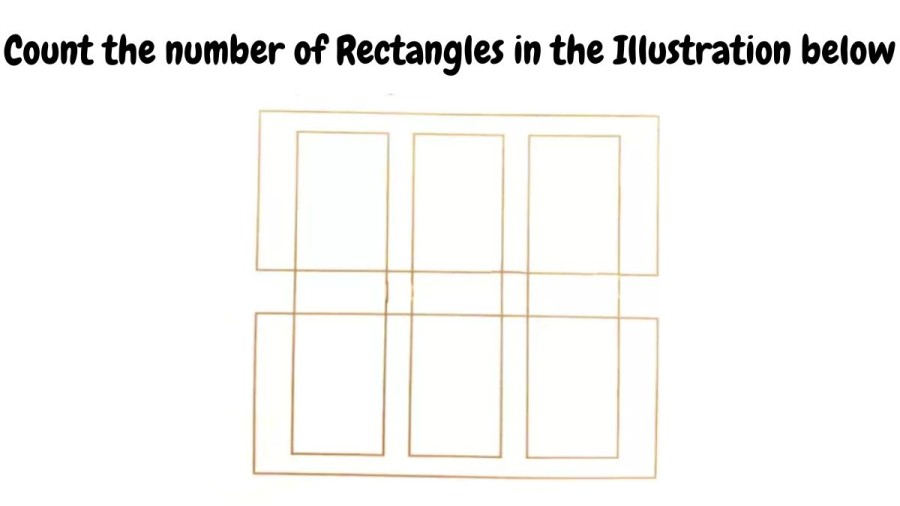 Brain Teaser: Count the number of Rectangles in the Illustration below