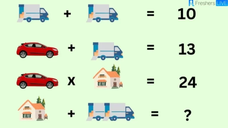Brain Teaser: Can You Solve This Math Puzzle In Less Than 1 Minute?