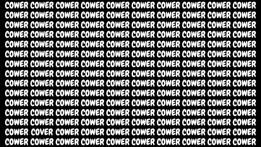 Brain Teaser: If You Have Eagle Eyes Find Cover From Cower In 15 Secs