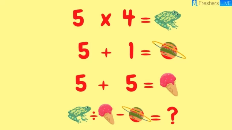 Can You Solve This Tricky Math Puzzle And Complete This Equation? Brain Teaser