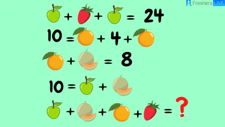 Tricky Brain Teaser: Solve This Maths Challenge